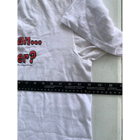 Vintage 90s I love you.Man Got any Beer? Tshirt XL by Oneita - Picture 7 of 9